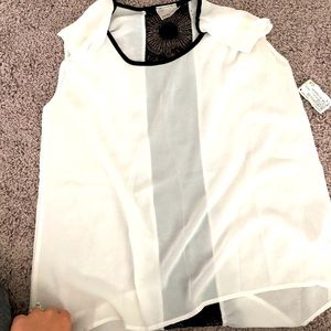 Tank w/ lace